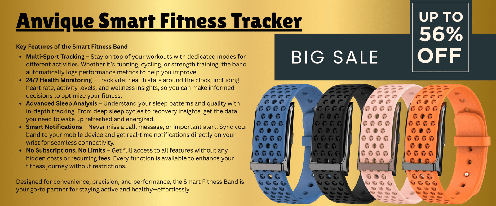 Anvique q2 smart fitness band silicone, anvique fitness band, anvique fitness tracker