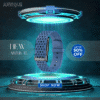 Anvique Smart Fitness Bands Blue Silicone, Smart fitness band, q2 tracker